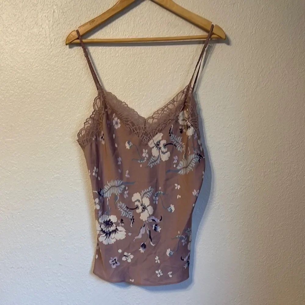 Natori Floral Lace Cami Medium